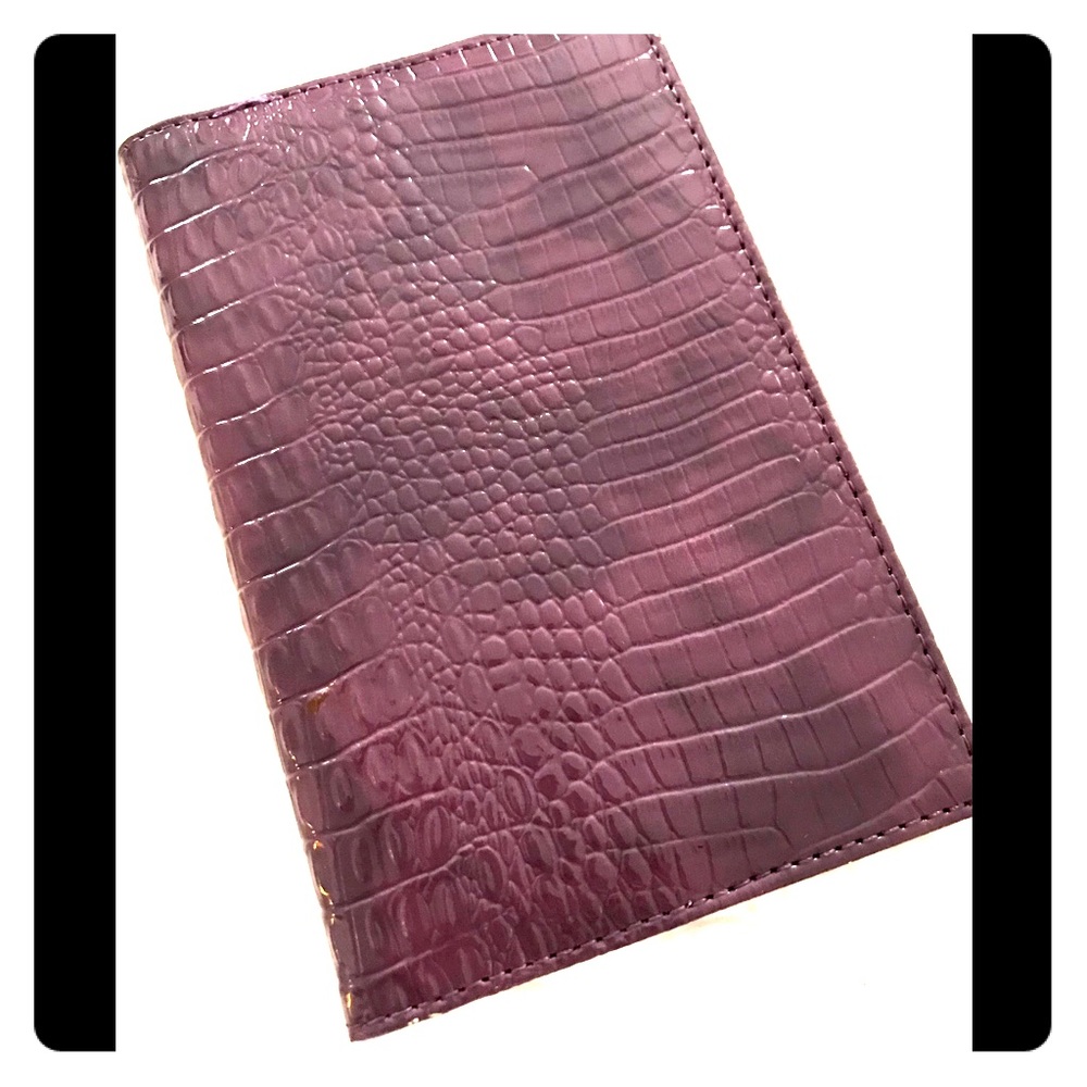 Leather passport cover